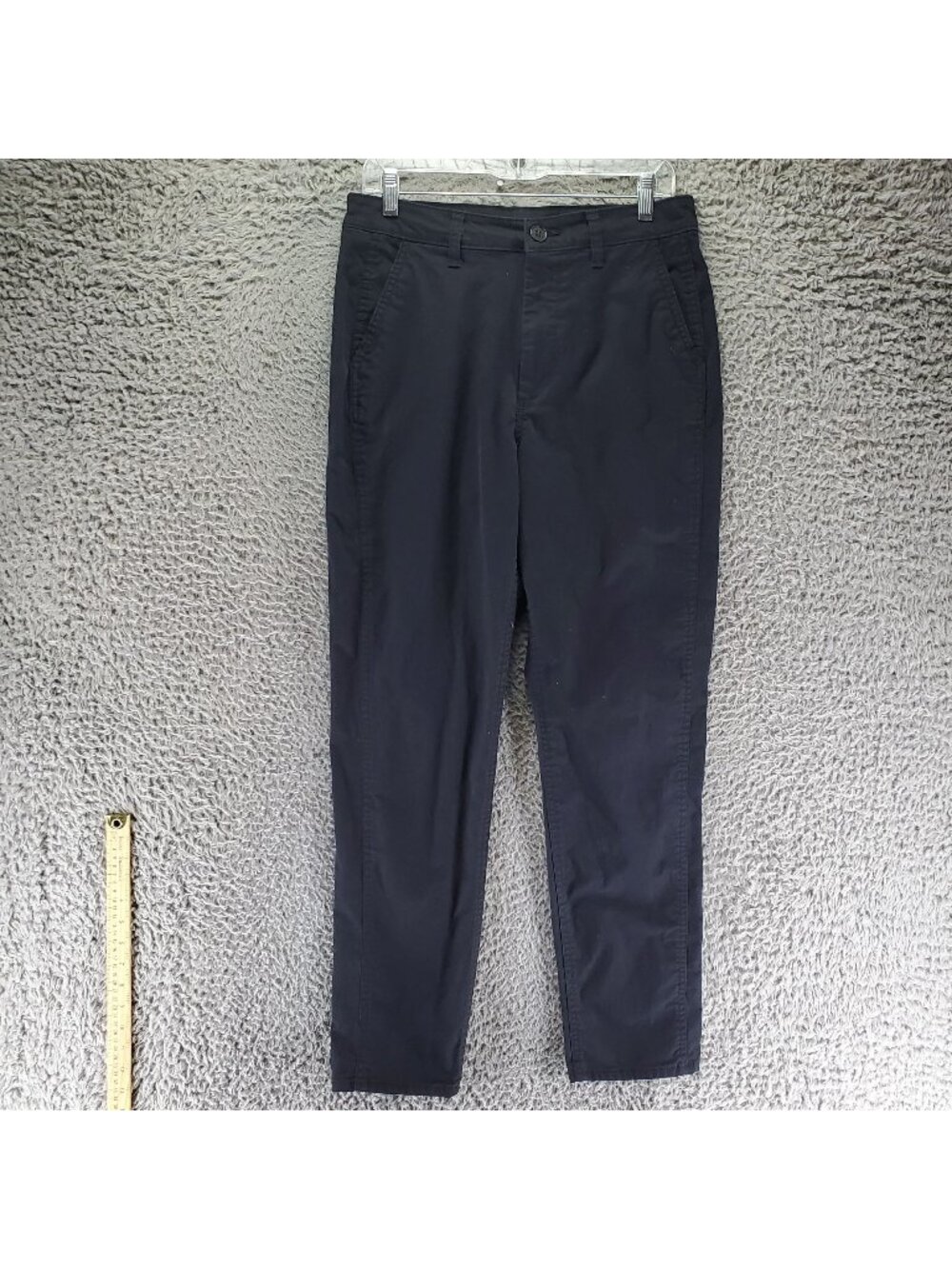 Old Navy Pants Womens Size 10 Black OG Straight Cotton Blend Mid-Rise Stretch